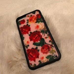 Rose garden wildflower iPhone 6+ case